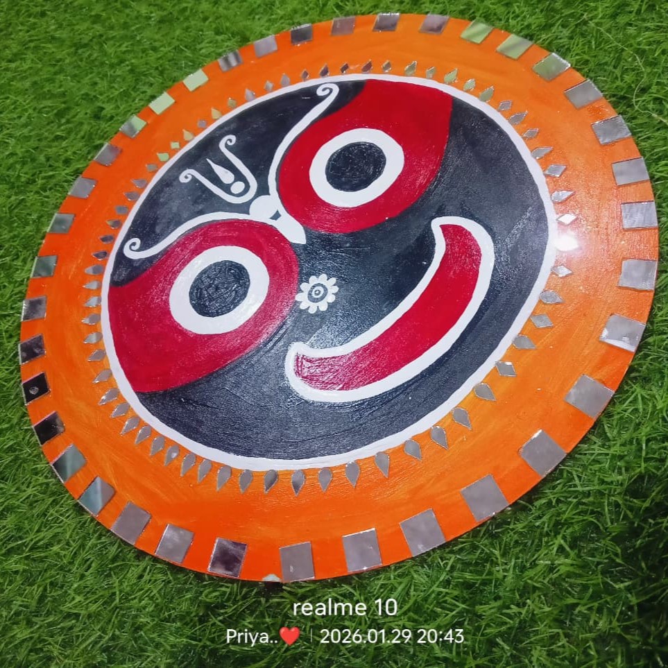 Jagannath Clay Art